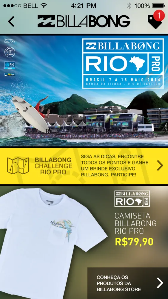 Tangkapan layar Billabong Brasil