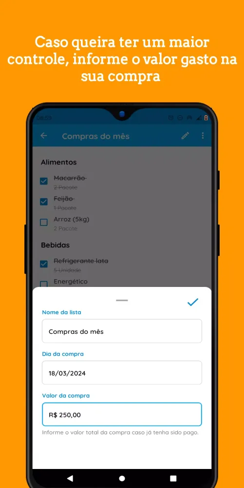 Lista de compras Screenshots