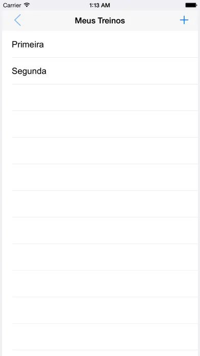 Minha Série - Gestão de treinos de academia应用截图