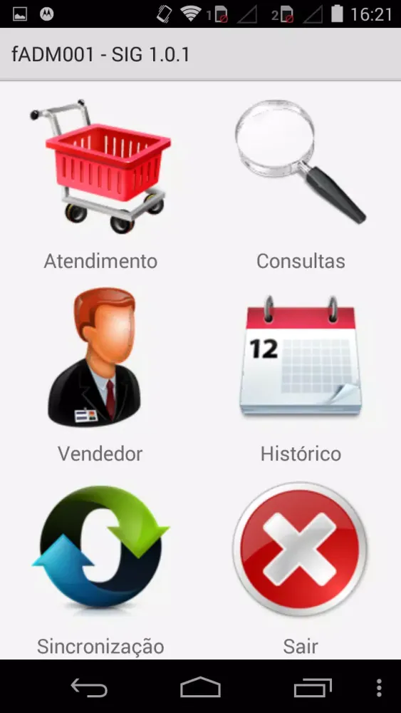SIGMobile Vendas Screenshots