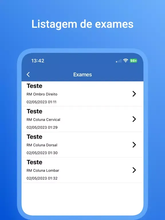 LLR Entrega de Exames iPad 应用截图