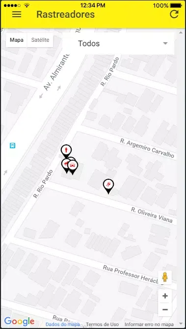 تصاویر Locktec - Rastreamento Mobile