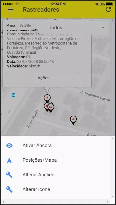 تصاویر Locktec - Rastreamento Mobile