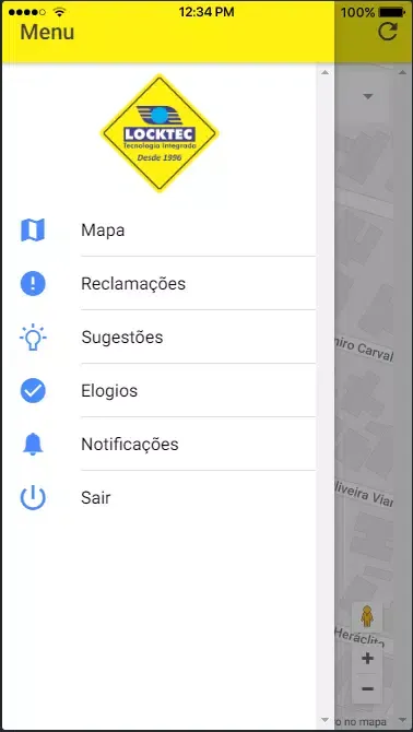 تصاویر Locktec - Rastreamento Mobile