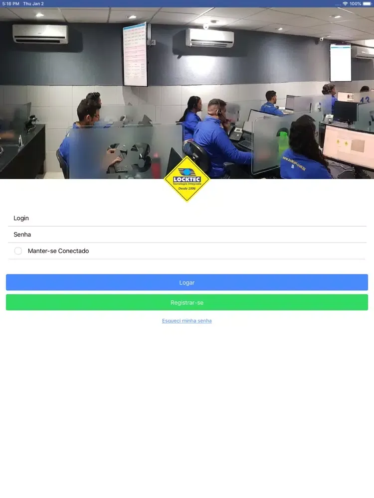 Tangkapan layar Portaria Autônoma iPad 