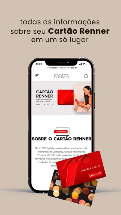 Tangkapan layar Lojas Renner - Comprar Roupas