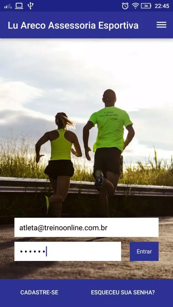 Lu Areco Treinos Screenshots