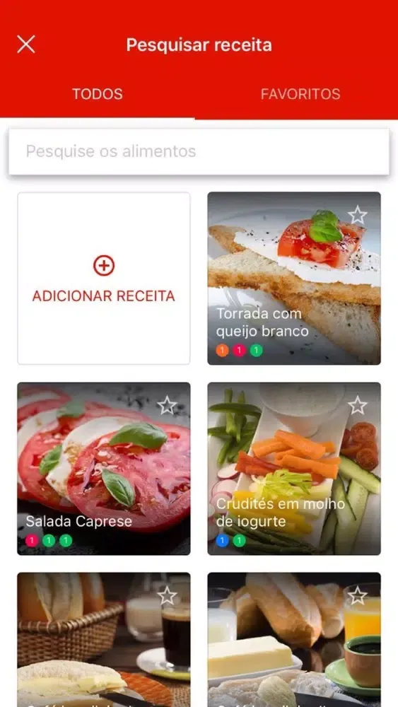 Captures d'écran de Daybook - Dieta Social