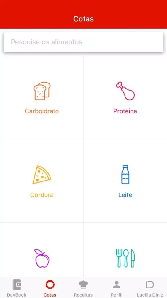 Captures d'écran de Daybook - Dieta Social
