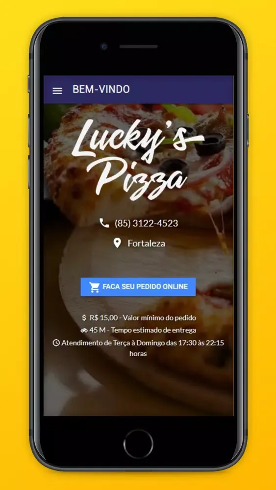 Luckys Pizza سکرین شاٹس