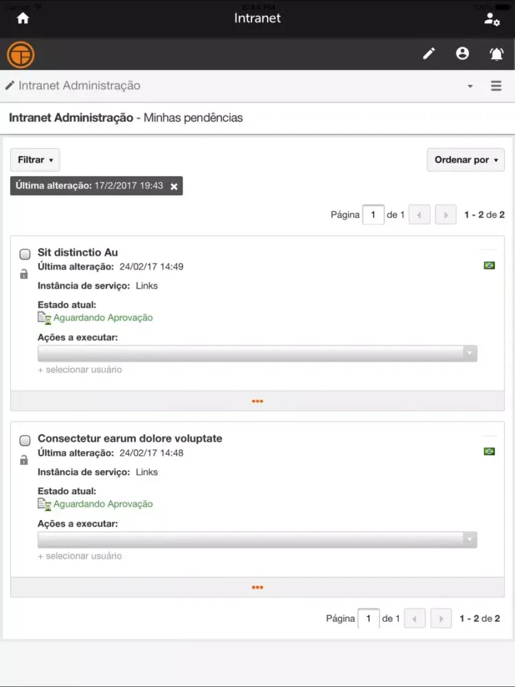 صور Lumis Portal para publicadores iPad 