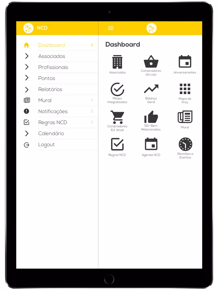 NCD App iPad  سکرین شاٹس