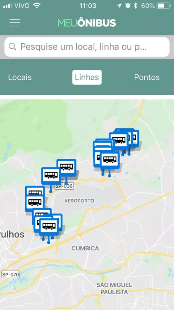 Meu Ônibus Viação Atual應用截圖