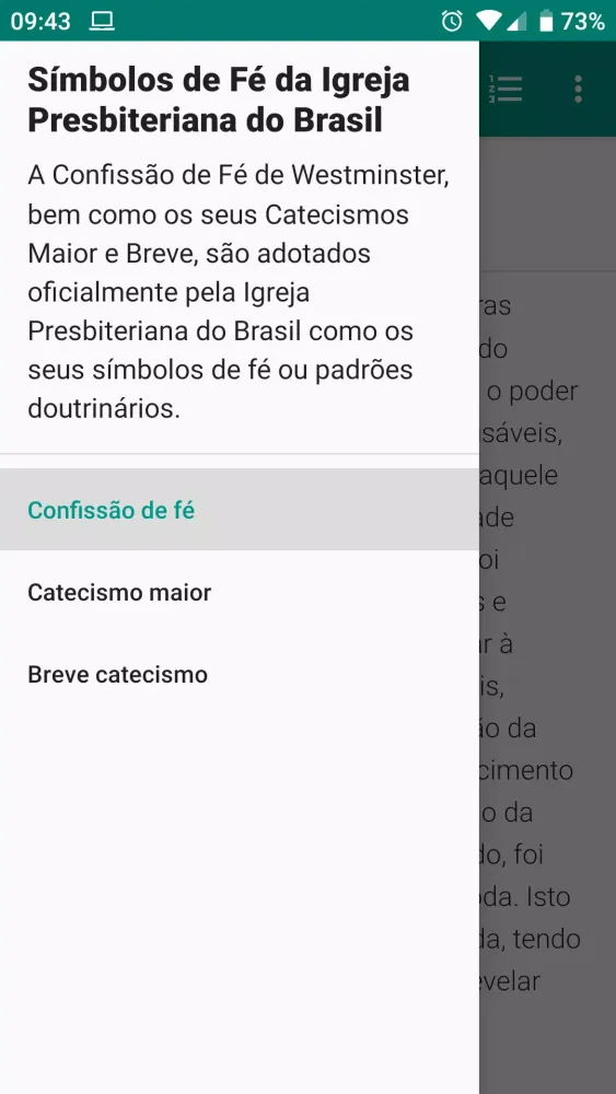 تصاویر Símbolos de Fé - IPB