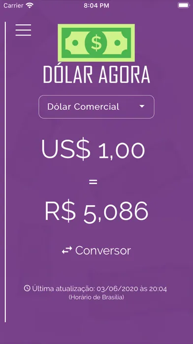 Dólar Agora 스크린샷