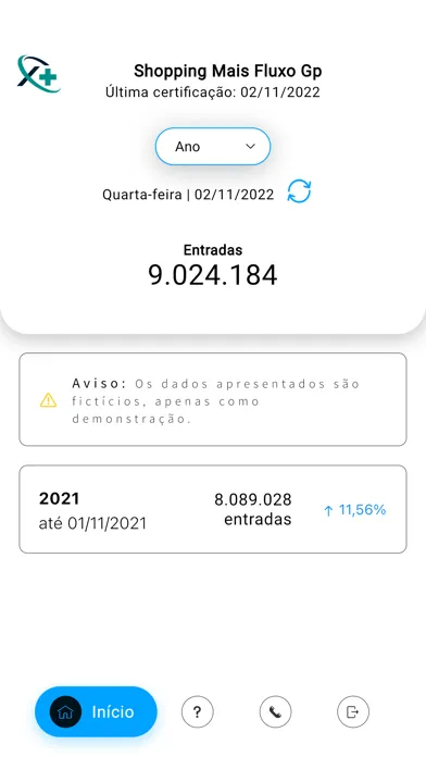 Zrzuty ekranu Mais Fluxo