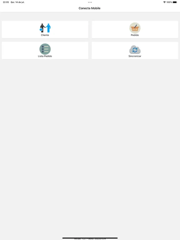 Vendas Conecta Mobile iPad  Screenshots