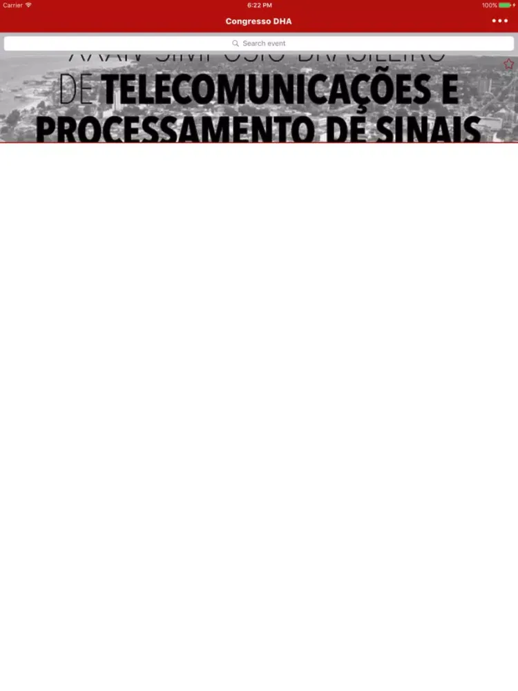 Congresso DHA iPad  スクリーンショット