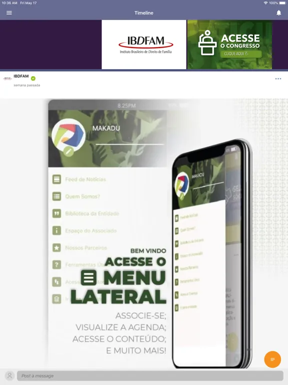 صور IBDFAM Eventos iPad 