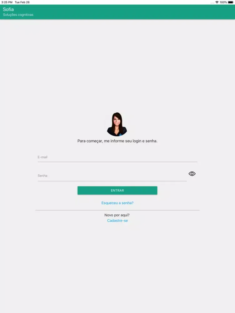 Capturas de pantalla de Sofia - Assistente Virtual iPad 
