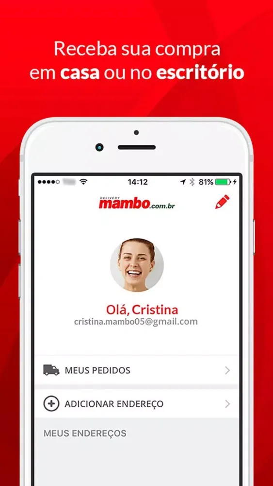 Screenshot di Supermercado Mambo Delivery