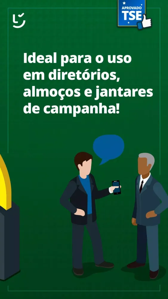 Capturas de tela do Maquininha DL