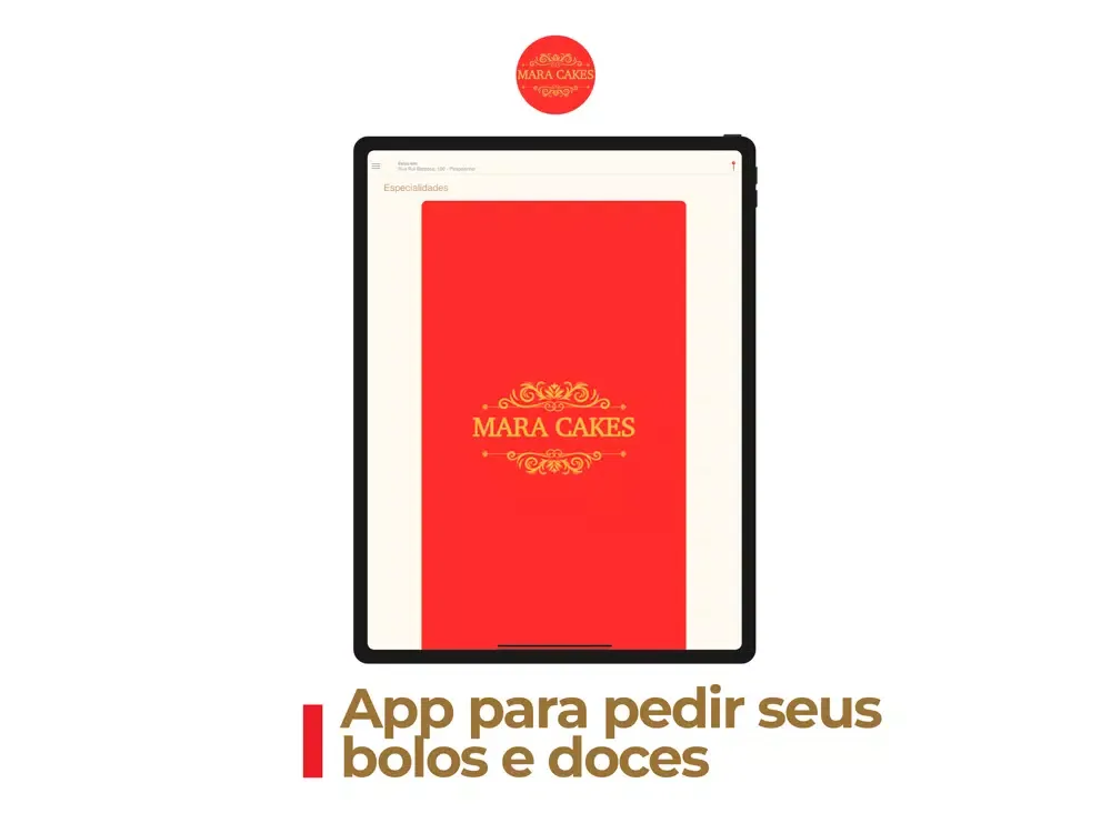 Mara Cakes Confeitaria iPad  স্ক্রিনশট
