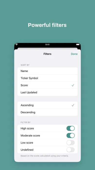 ภาพหน้าจอของ SCO.re - Portfolio Organizer