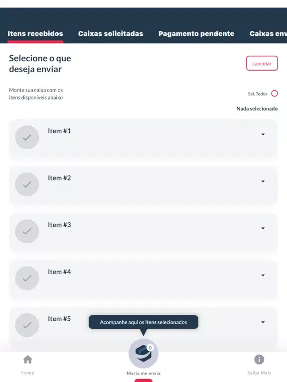 Capturas de pantalla de Maria Me Envia iPad 