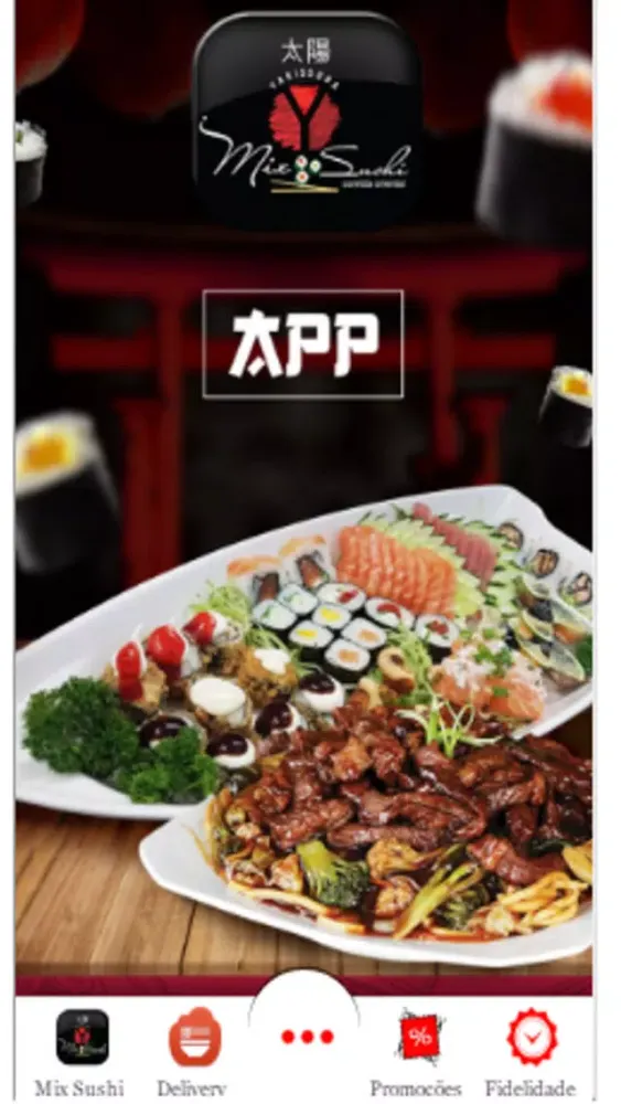 Yakissoba Mix Sushi 스크린샷