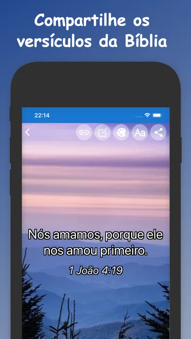 Ảnh chụp màn hình của Bíblia Adventista: Meditação