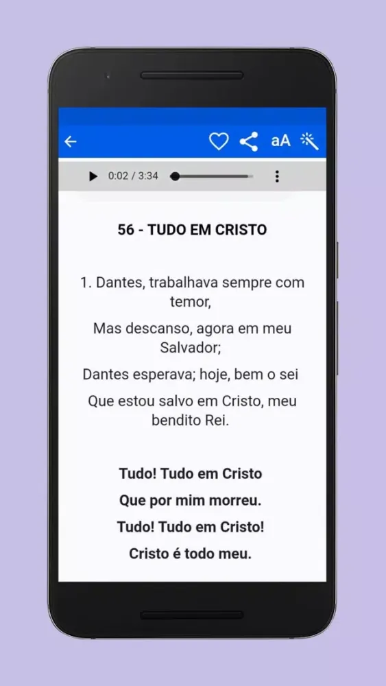 Harpa Cristã Hinos Pro Screenshots