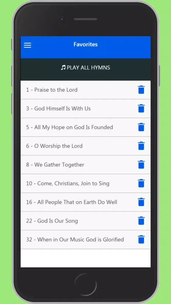 Capturas de tela do SDA Hymnal (Adventist Hymnal)