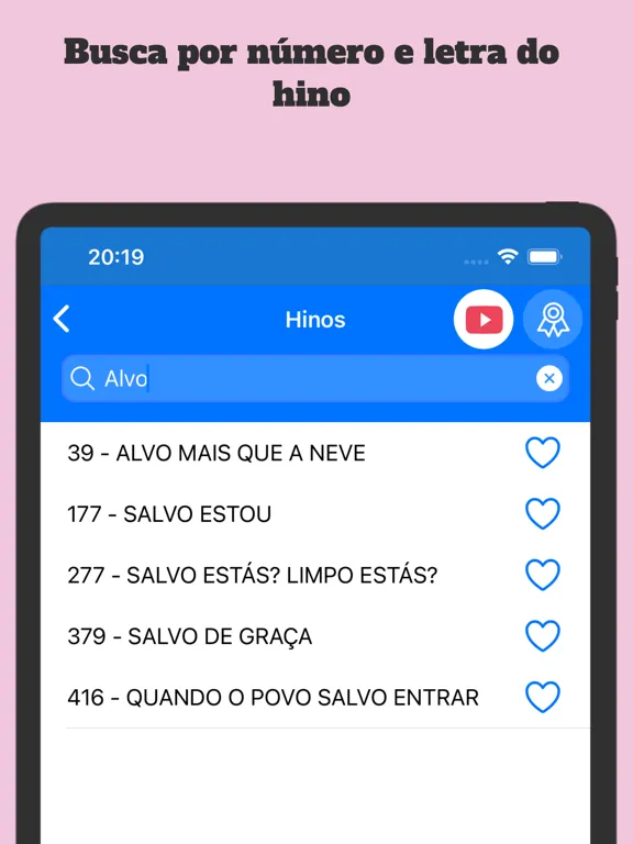 Zrzuty ekranu Hinário CCB 5: Hinos Avulso iPad 