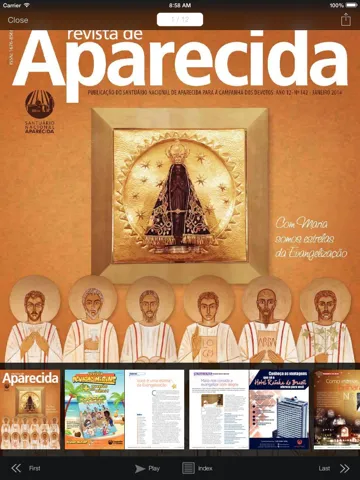 Скриншоты Revista de Aparecida iPad 