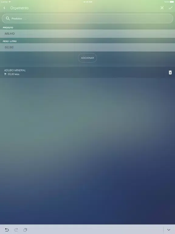 Coacen Orçamentos iPad 应用截图
