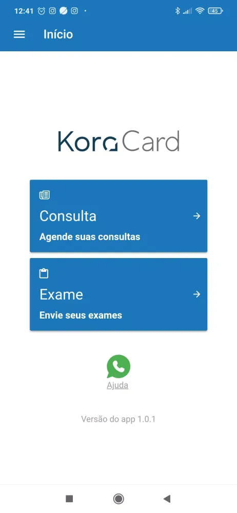 Zrzuty ekranu Kora Card