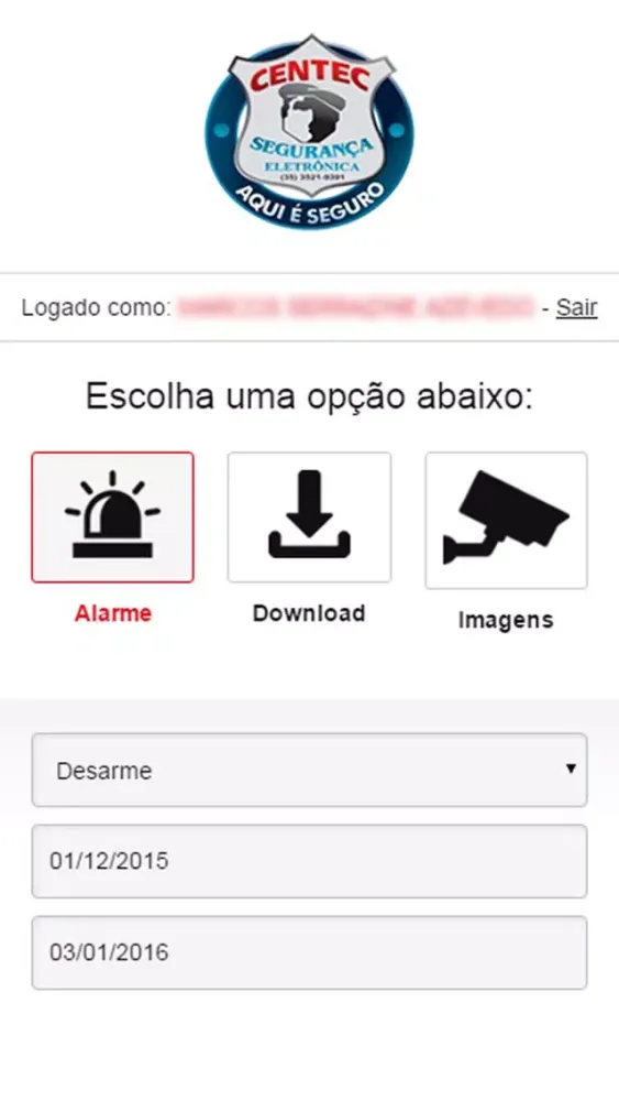 Capturas de pantalla de Centec Segurança