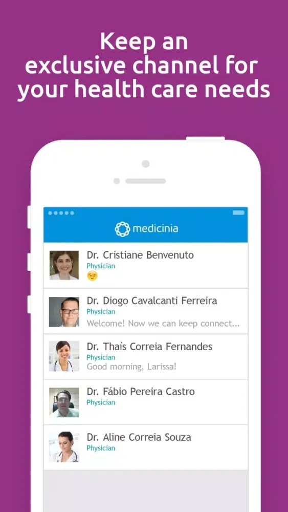 Medicinia Patients Screenshots