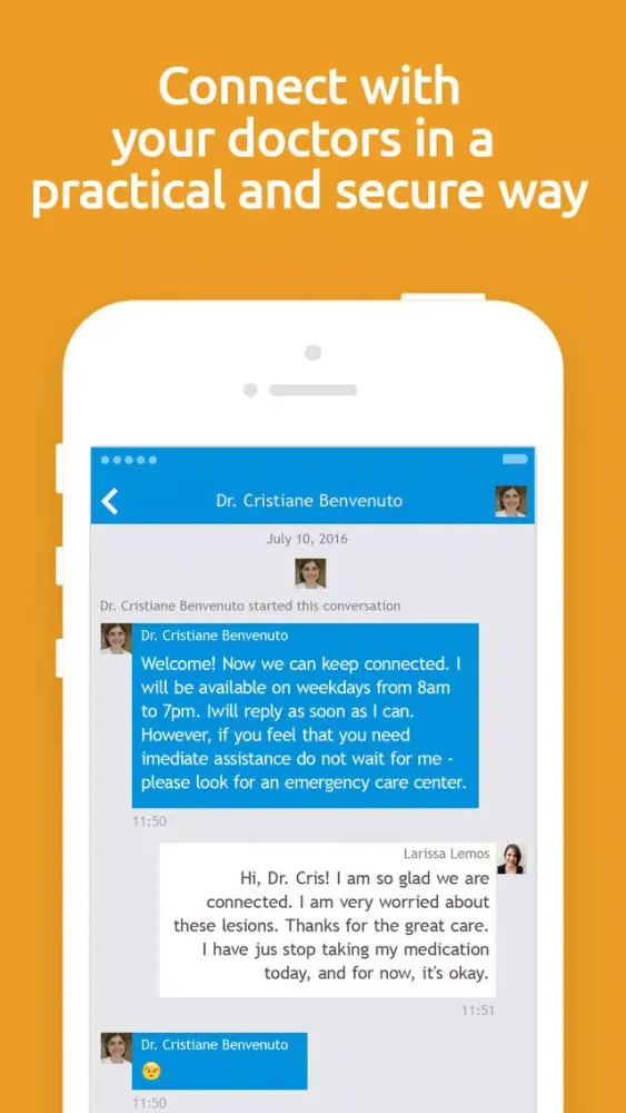 Medicinia Patients Screenshots