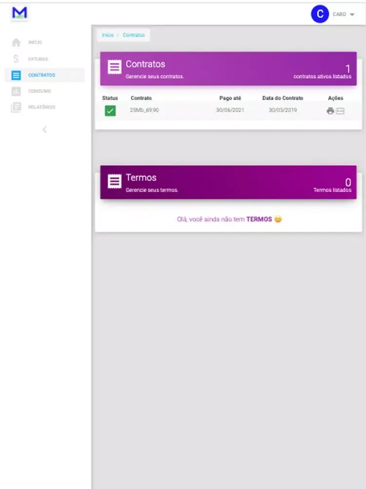 MegaNet Web iPad 應用截圖