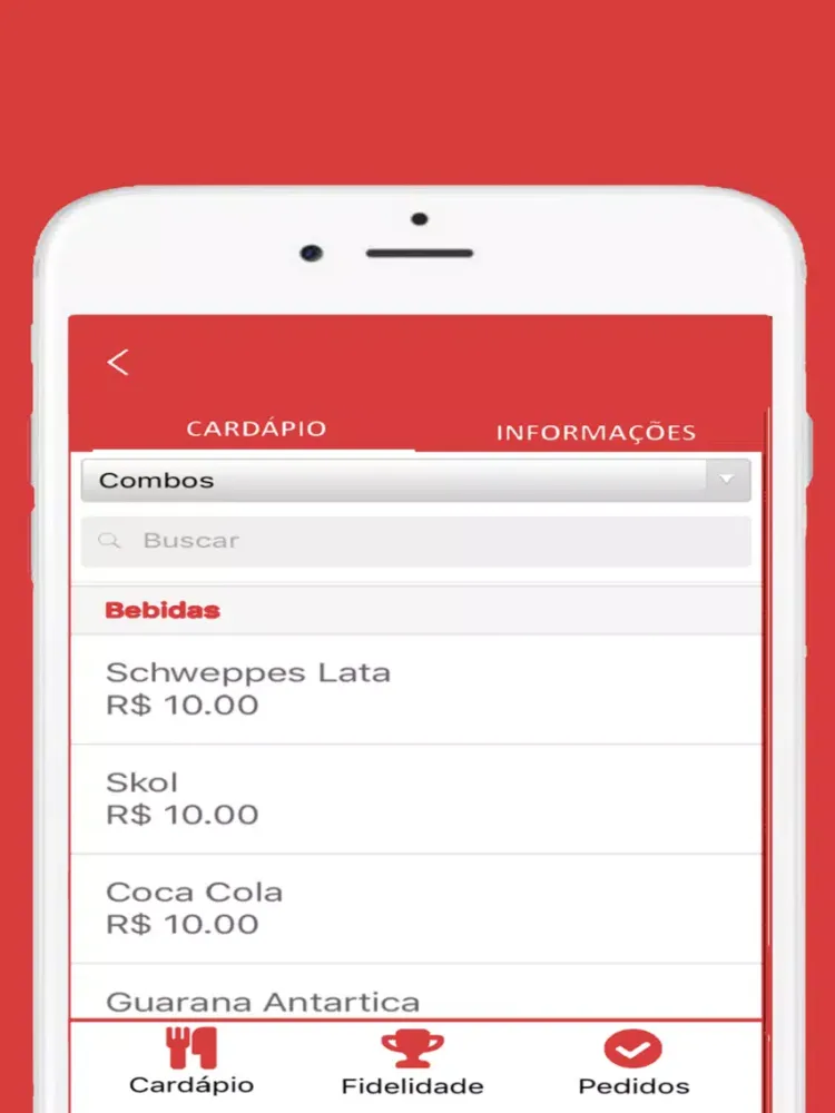 Capturas de tela do Sampa Pizza Delivery iPad 