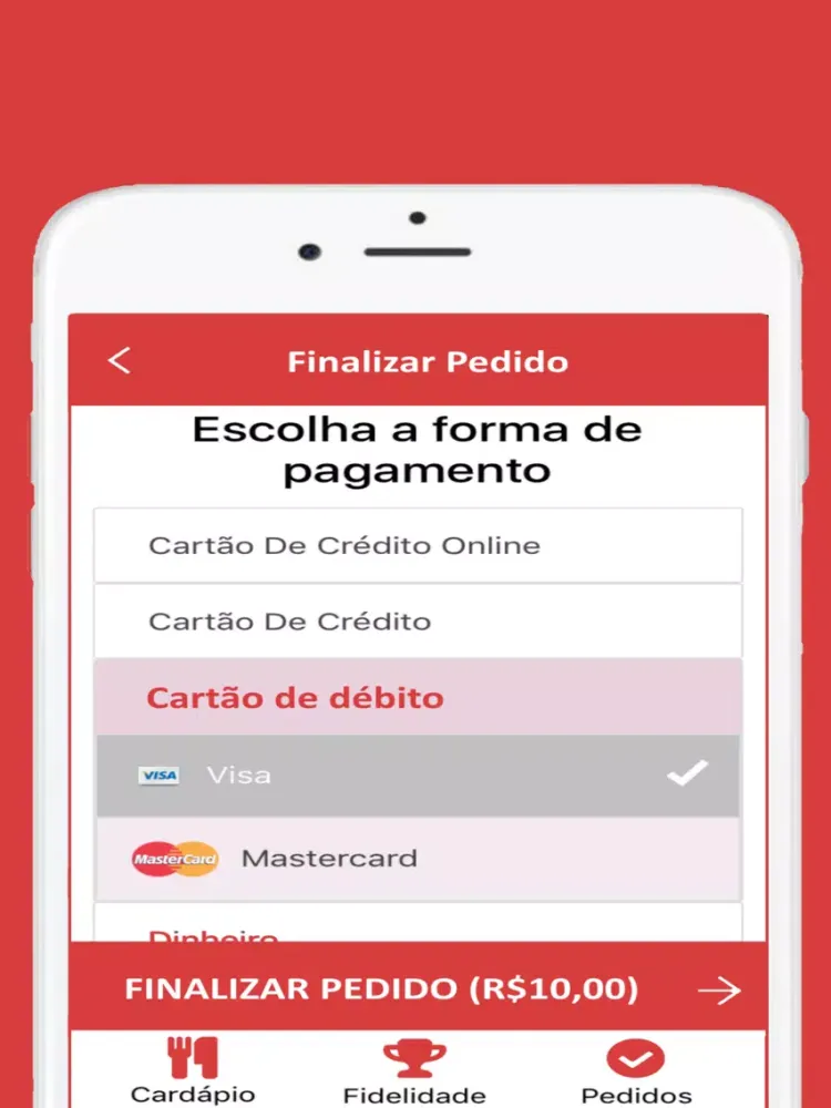 Capturas de tela do Sampa Pizza Delivery iPad 