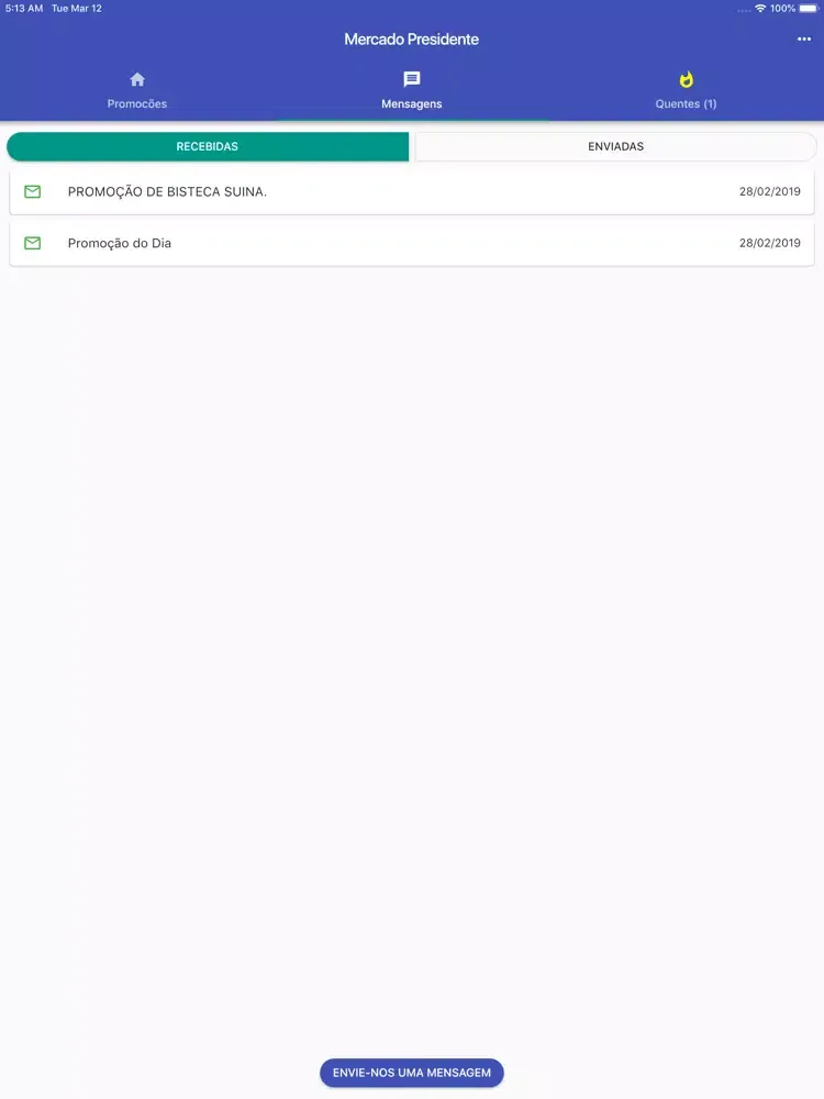Capturas de pantalla de Mercado Presidente iPad 