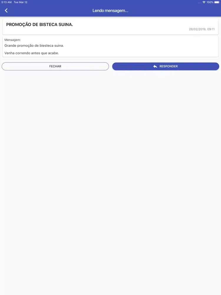 Capturas de pantalla de Mercado Presidente iPad 