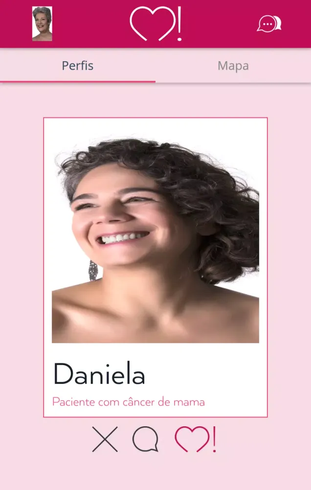 Capturas de pantalla de MAMAtch! OUTUBRO ROSA