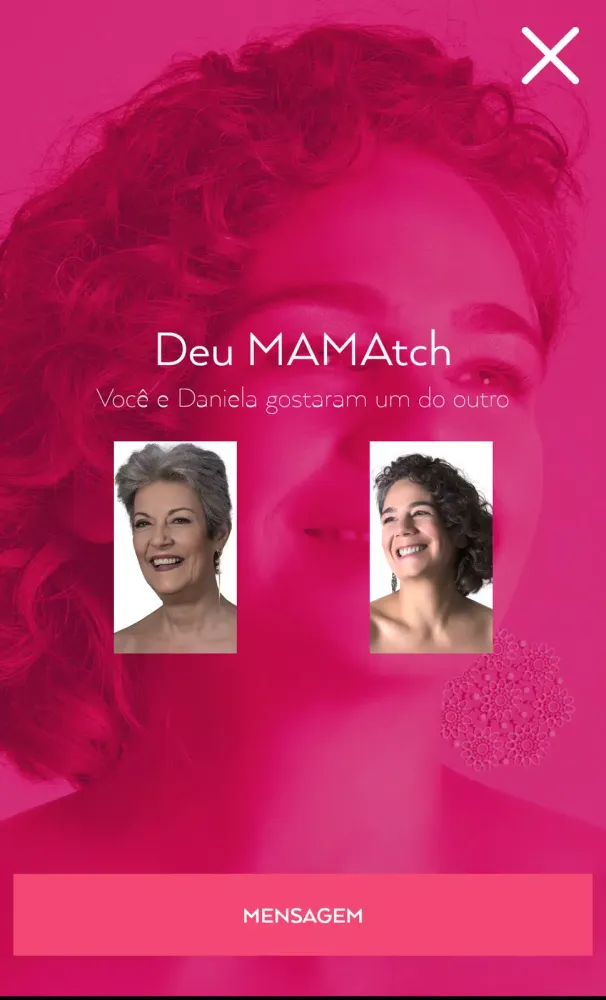 Capturas de pantalla de MAMAtch! OUTUBRO ROSA