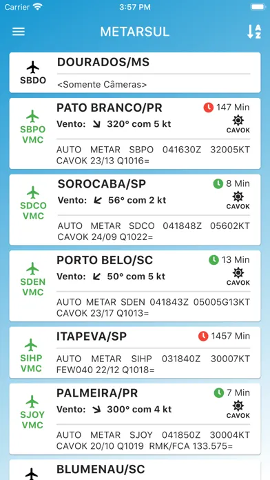 Metarsul Meteorologia Screenshots