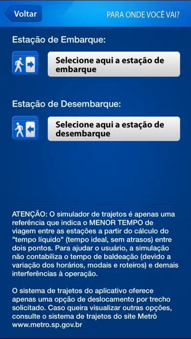 Screenshot di São Paulo Metro - Official