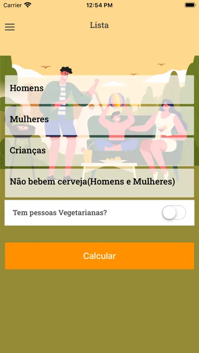 Ảnh chụp màn hình của Meu Churrasco